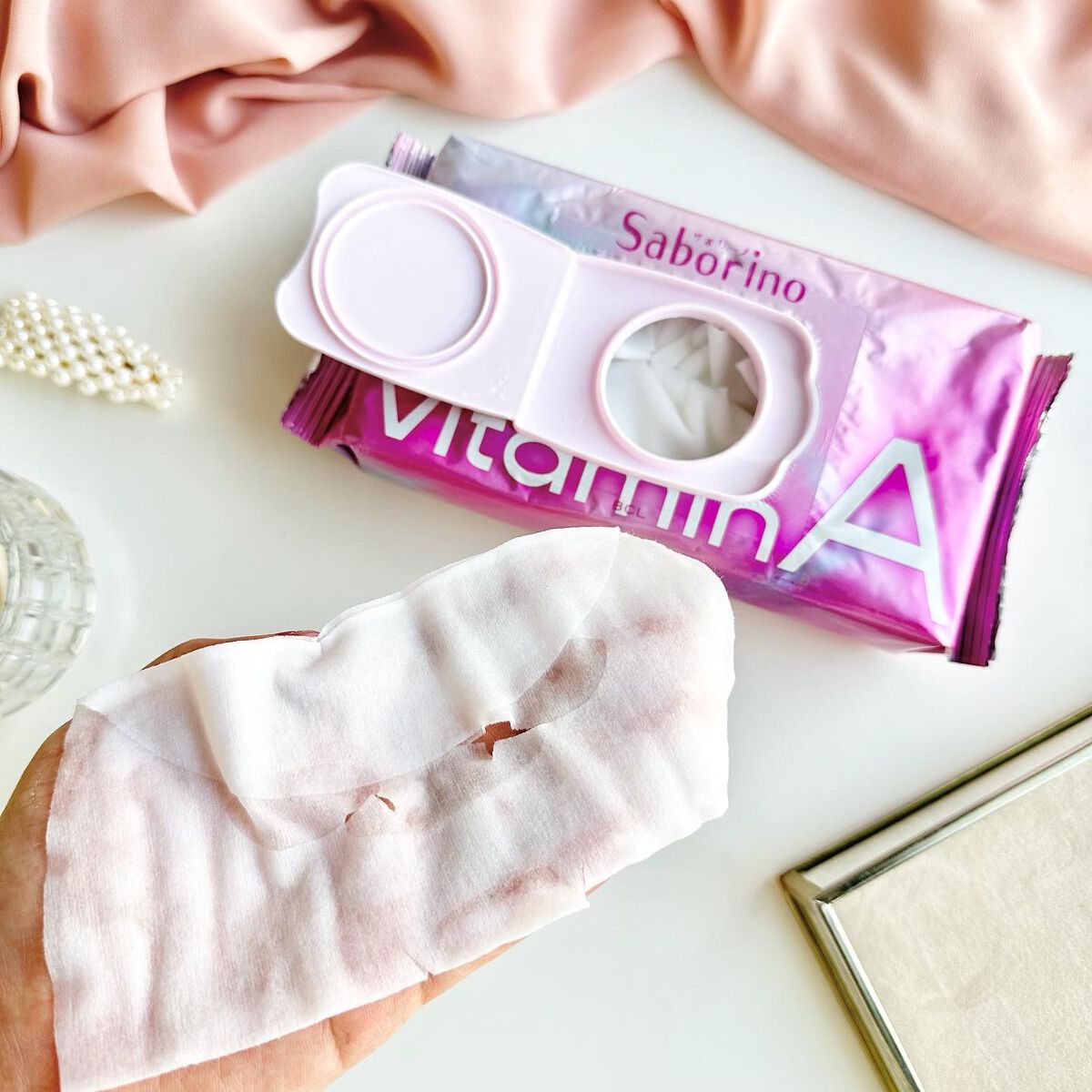 目ざまシート ビタットC/サボリーノ/シートマスク・パックを使ったクチコミ(5枚目)