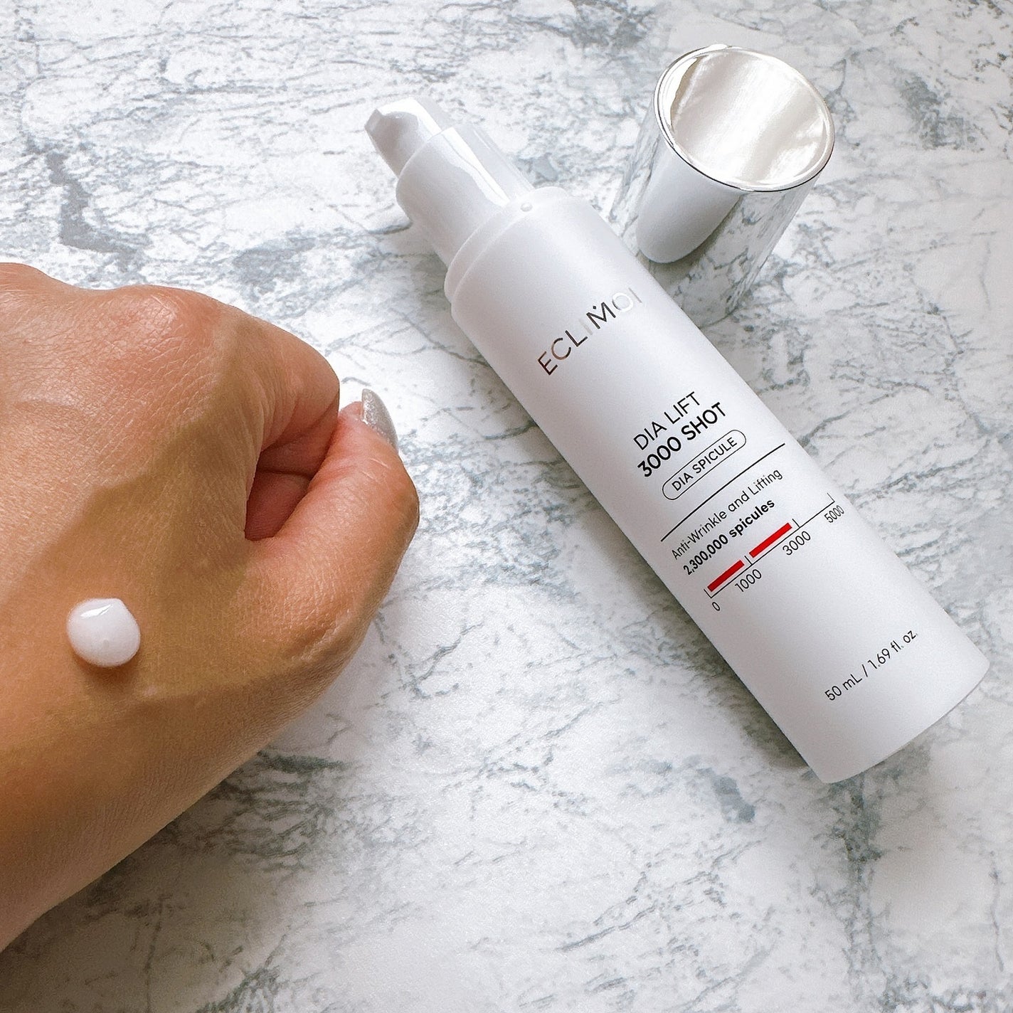ダイヤリフト3000ショット/ECLIMOI/フェイスクリームを使ったクチコミ(2枚目)