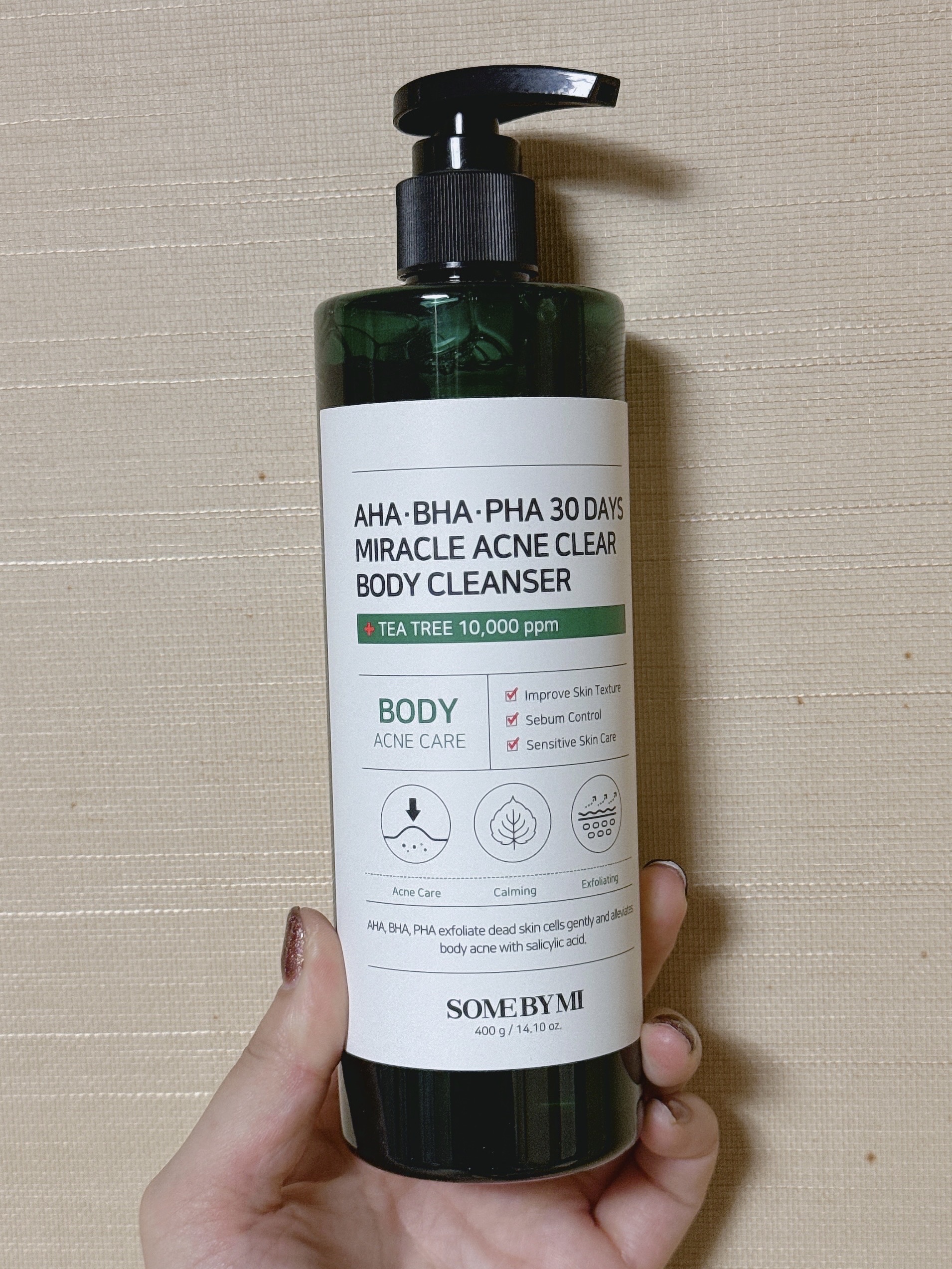 AHA·BHA·PHA 30デイズミラクルアクネボディクレンザー/SOME BY MI/ボディソープを使ったクチコミ（1枚目）