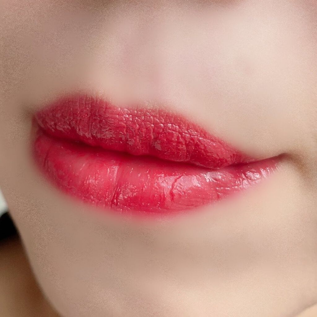 ルージュ ヴォリュプテ ロックシャイン/YVES SAINT LAURENT BEAUTE/口紅を使ったクチコミ(4枚目)