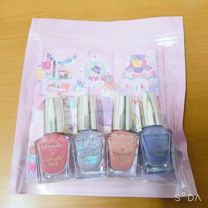 カラフルネイルズ/キャンメイク/マニキュアを使ったクチコミ(1枚目)