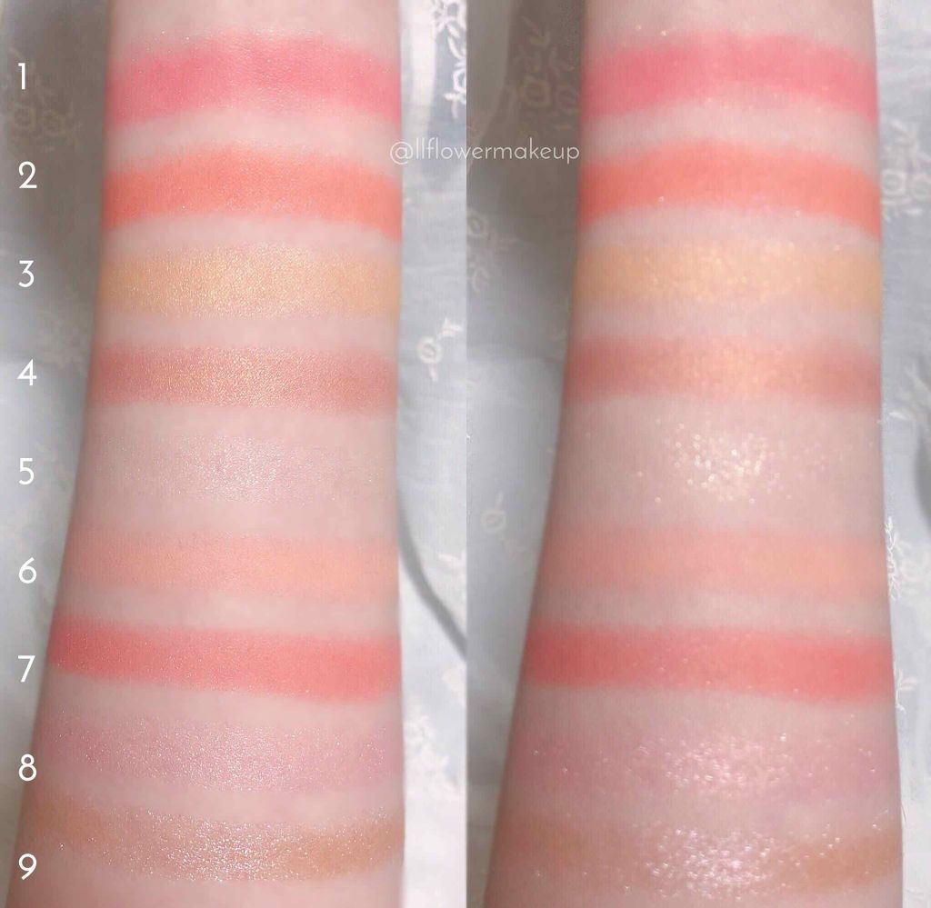 グロウエディションカラーフィルターシャドウパレット/MISSHA/アイシャドウパレットを使ったクチコミ（3枚目）