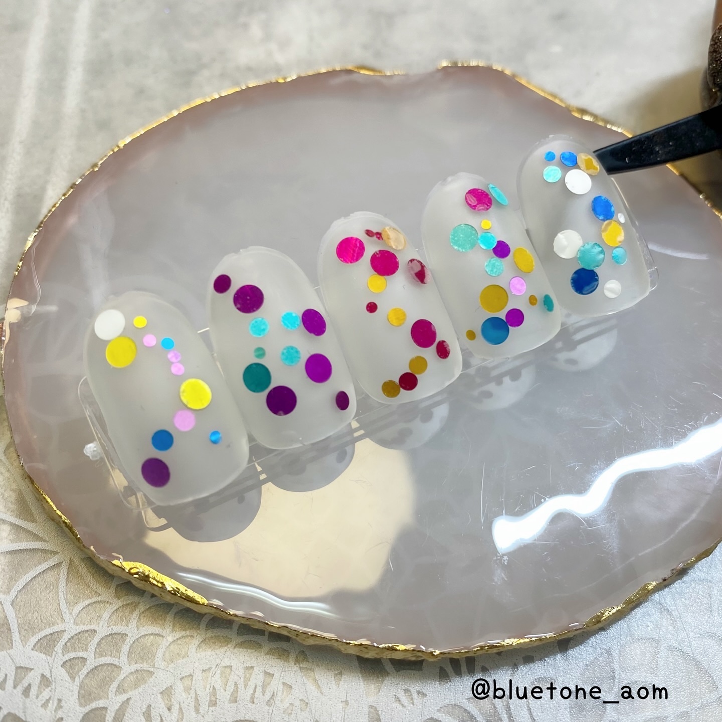 BRG ジェルネイル/DAISO/ジェルネイルを使ったクチコミ（2枚目）