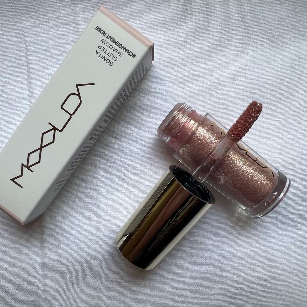 ボニータグリッターシャドウ/MOOLDA/グリッターを使ったクチコミ(5枚目)