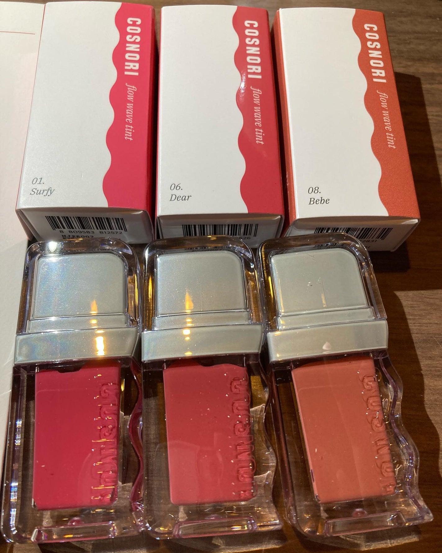 フローウェーブティント/COSNORI/リップティントを使ったクチコミ(2枚目)