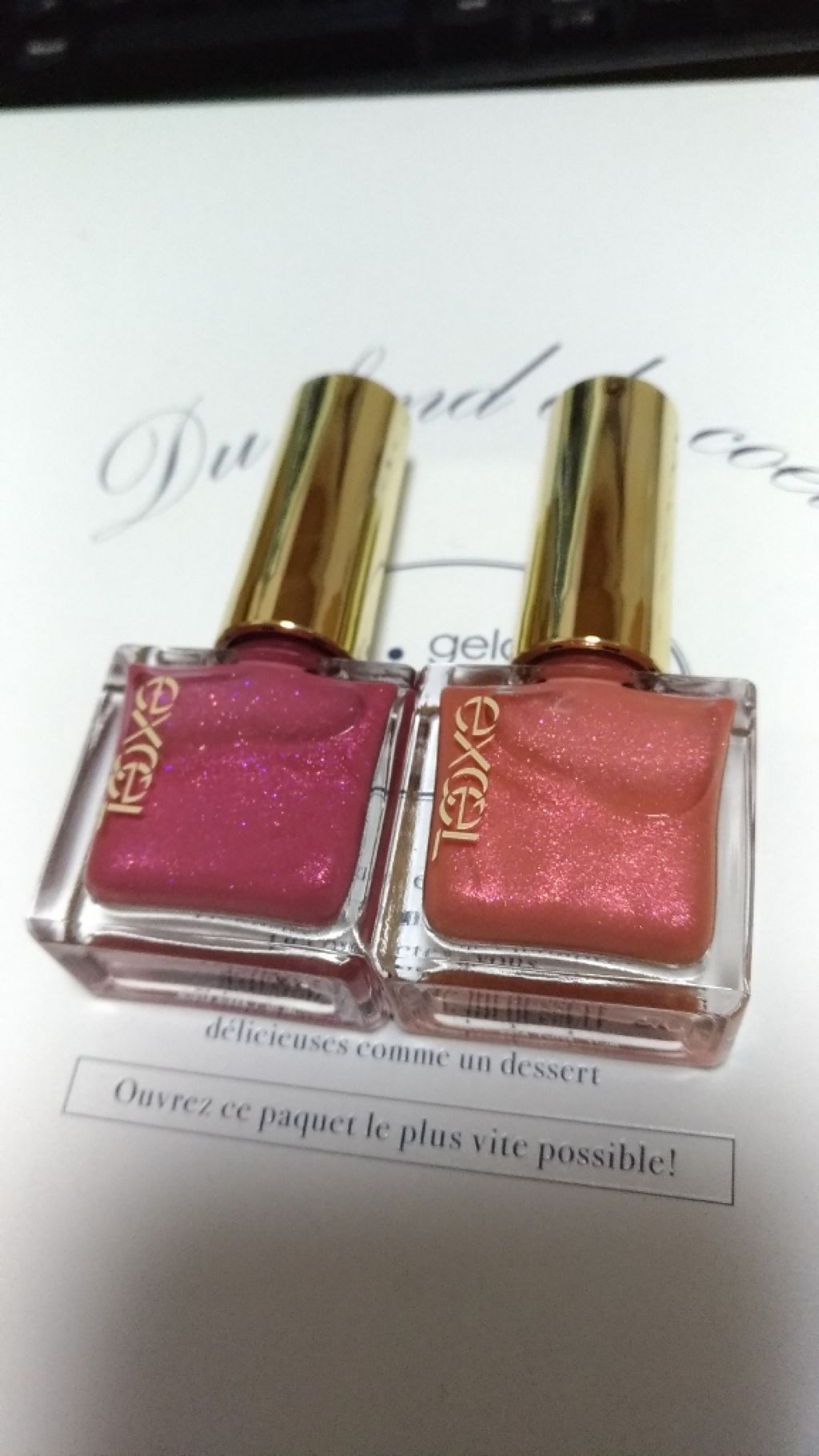 エクセル ネイルポリッシュ N/excel/マニキュアを使ったクチコミ(1枚目)