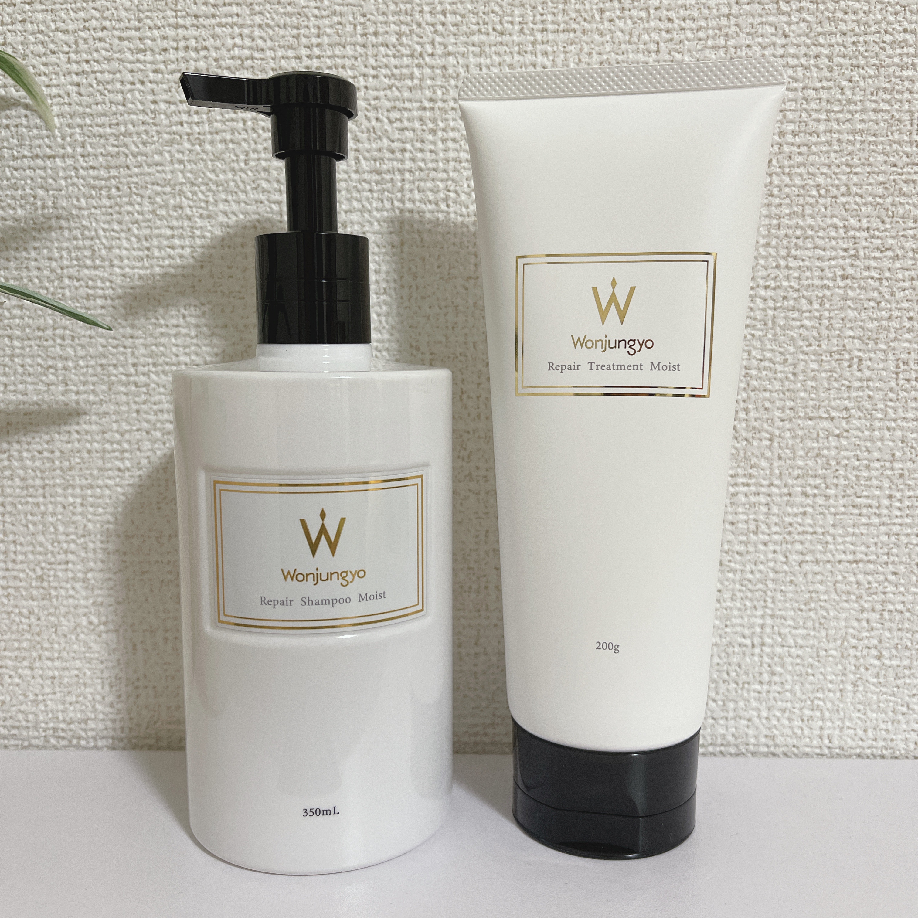 ウォンジョンヨ リペアシャンプー モイスト／リペアトリートメント モイスト/Wonjungyo/市販シャンプーを使ったクチコミ（1枚目）