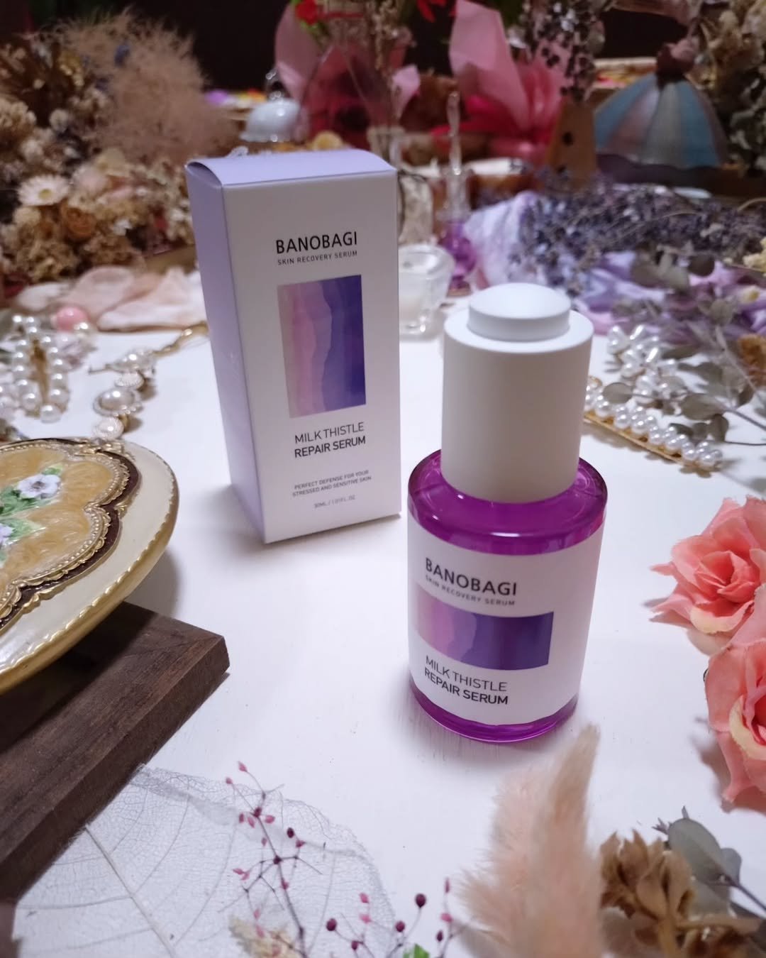 ミルクシスル リペアセラム/BANOBAGI/美容液を使ったクチコミ（2枚目）