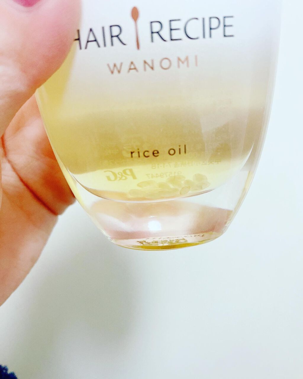 さらとろライスオイル(洗い流さないトリートメント)/WANOMI/ヘアオイルを使ったクチコミ(2枚目)