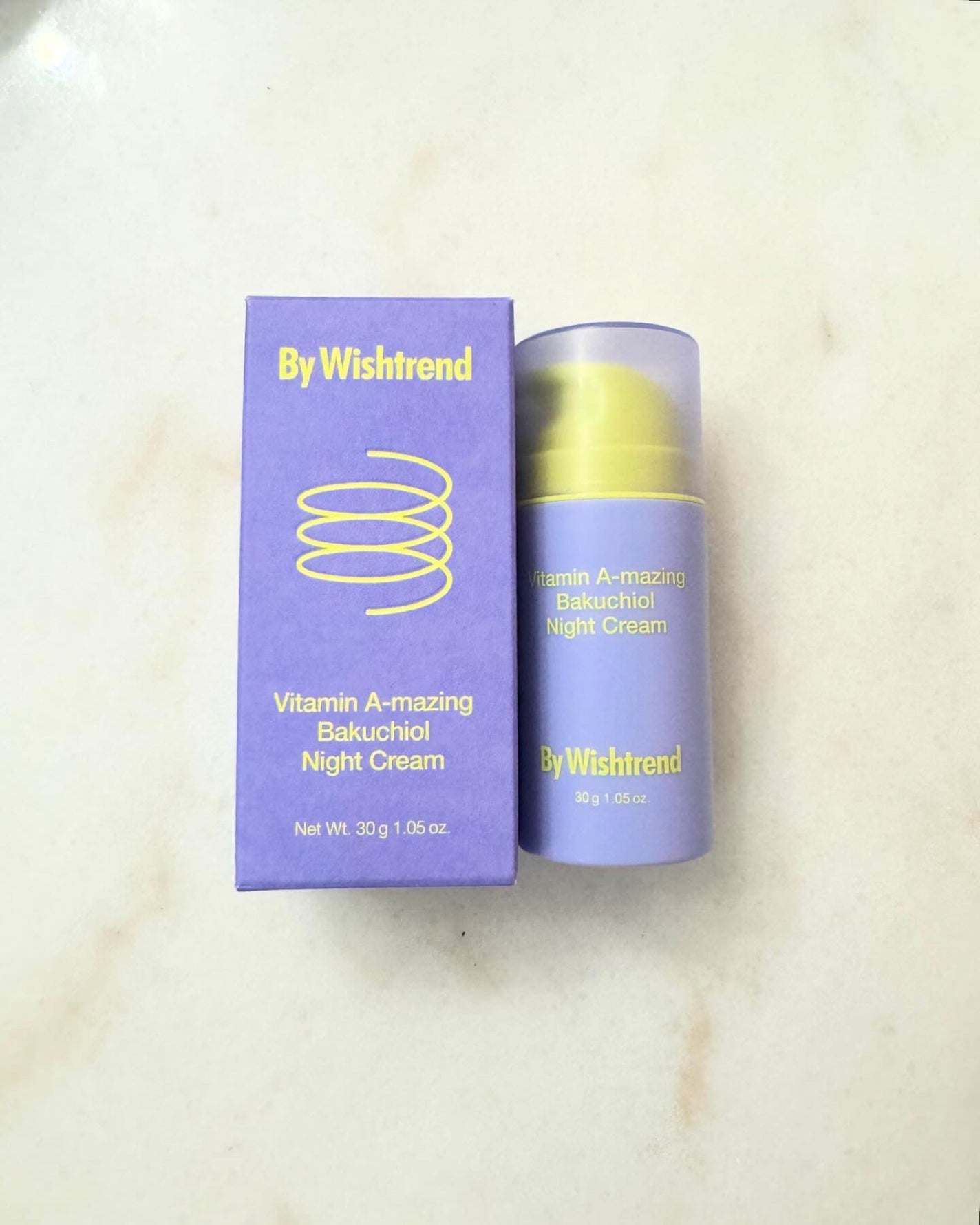 ビタミンA-mazingバクチオールナイトクリーム/By Wishtrend/フェイスクリームを使ったクチコミ(1枚目)