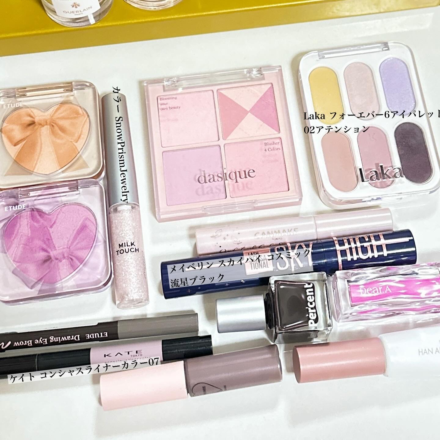 フェアリージュエルアイグリッター/Milk Touch/グリッターを使ったクチコミ（2枚目）