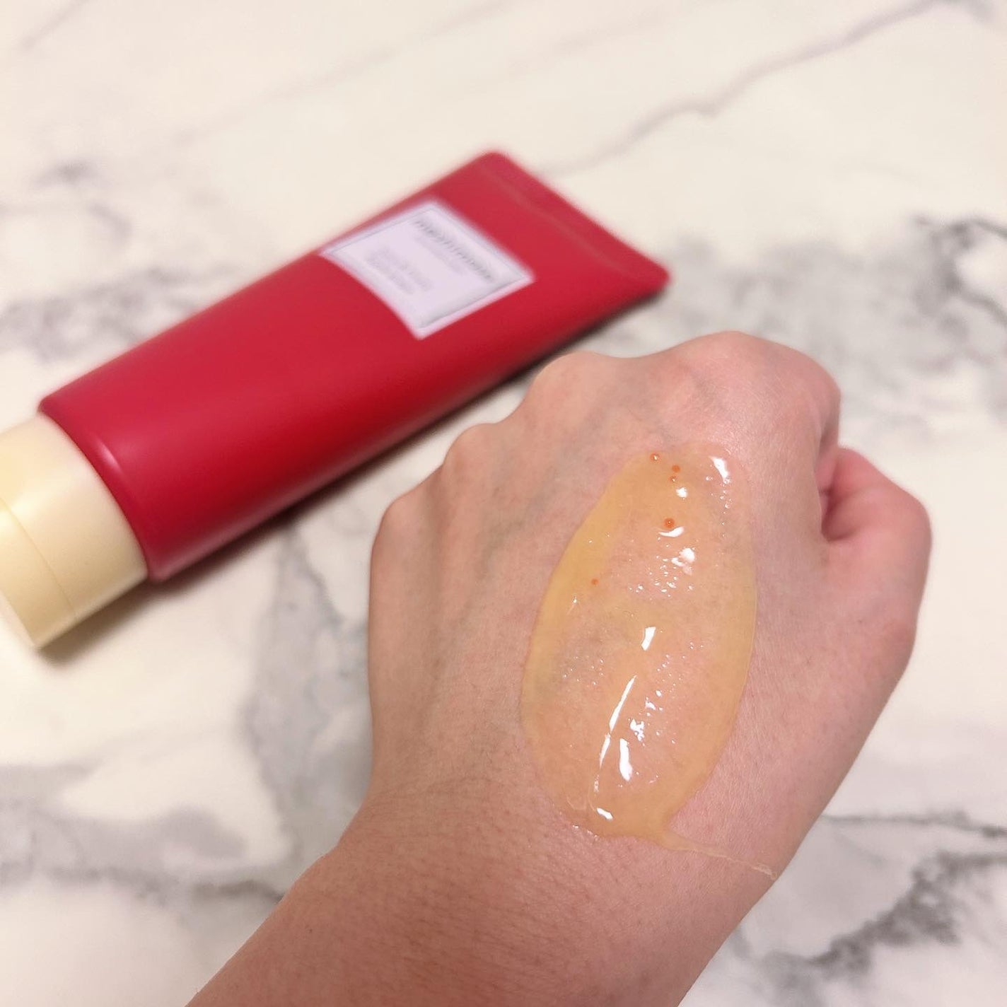 ゴマージュシュガー アップルジンジャー/meshimase/ボディスクラブを使ったクチコミ(4枚目)