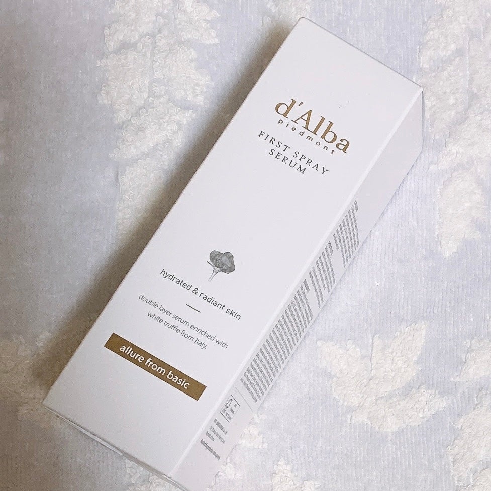 ダルバ ホワイトトリュフファーストスプレーセラム/ダルバ/ミスト状化粧水を使ったクチコミ(1枚目)