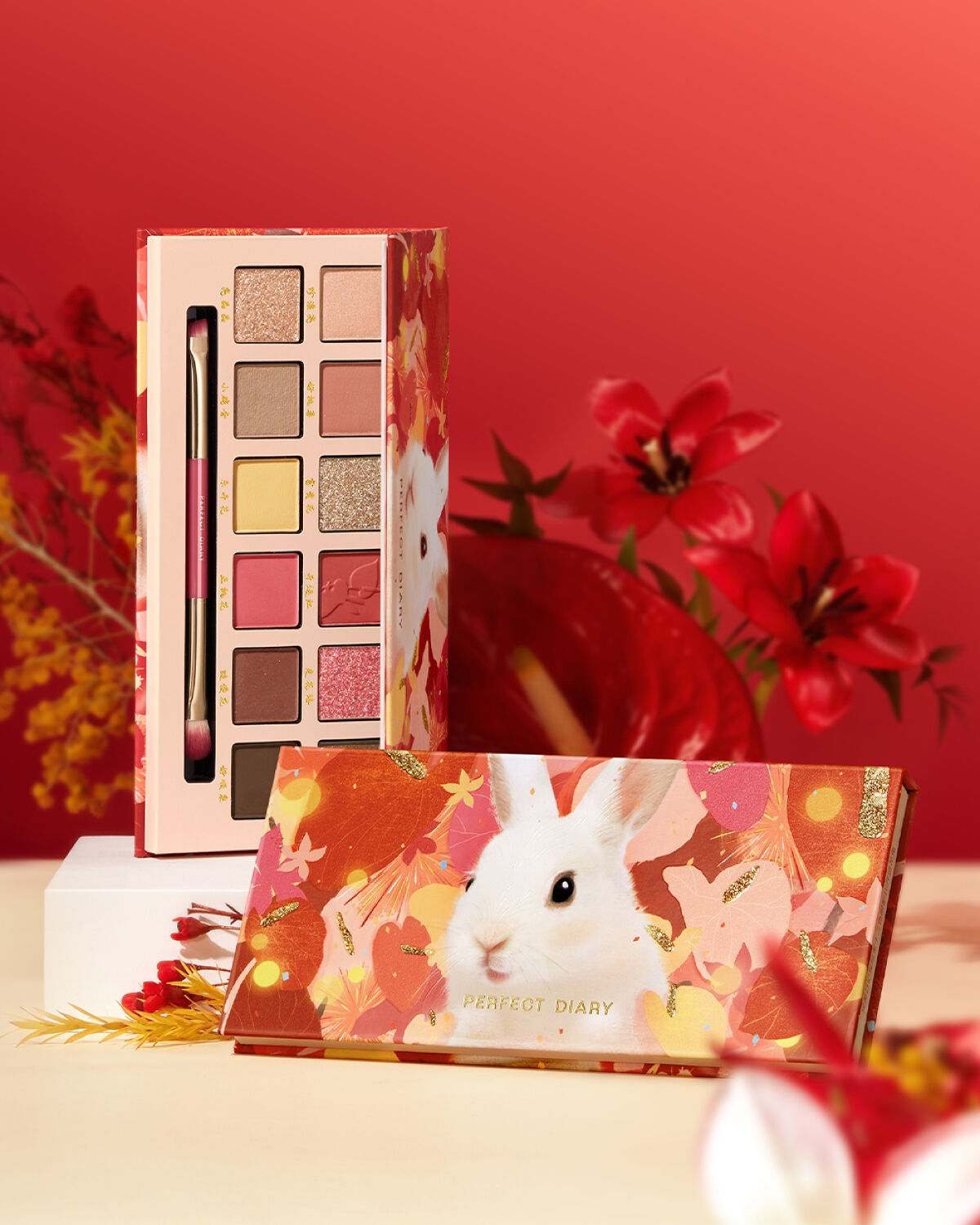 エクスプローラ12色 動物アイシャドウパレット/PERFECT DIARY/アイシャドウパレットを使ったクチコミ（3枚目）