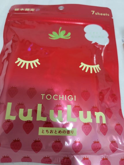 栃木ルルルン(とちおとめの香り)/ルルルン/シートマスク・パックを使ったクチコミ(3枚目)