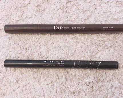 【旧品】シルキーリキッドアイライナーWP/D-UP/リキッドアイライナーを使ったクチコミ(1枚目)