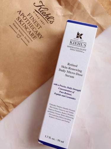 Kiehl's DS RTN リニューイング セラムのクチコミ「MimiTVさん通じてキールズさんからいただきました。
Kiehl's DS RTN リニュー.....」（2枚目）