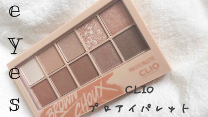 プロ アイ パレット/CLIO/アイシャドウパレットを使ったクチコミ(1枚目)