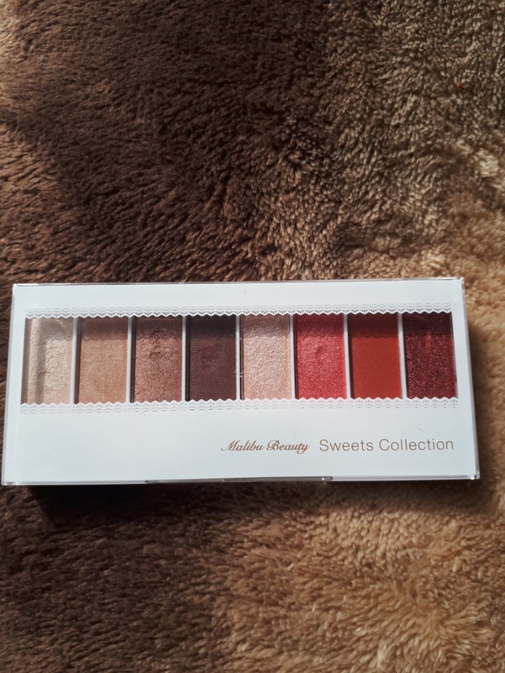 スイーツコレクション/マリブビューティー/アイシャドウパレットを使ったクチコミ（1枚目）