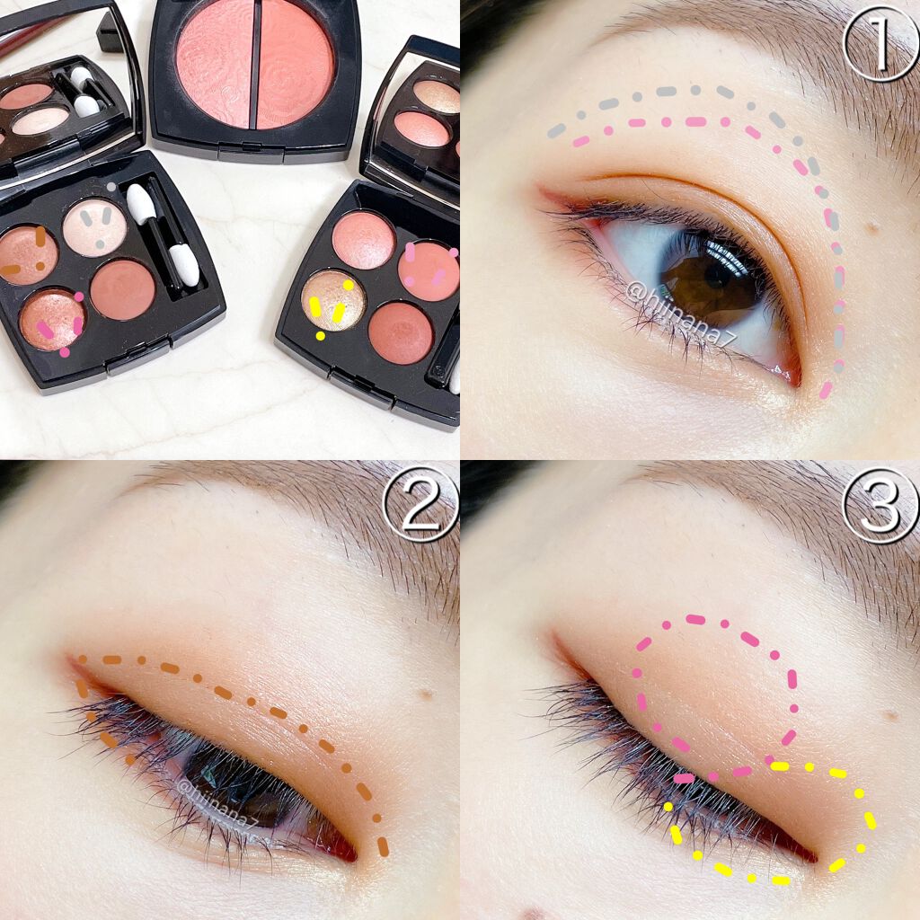 レ キャトル オンブル/CHANEL/アイシャドウパレットを使ったクチコミ（3枚目）