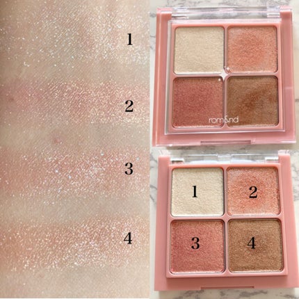 グリッターブロッサムエディション/rom&nd/メイクアップキットを使ったクチコミ(3枚目)