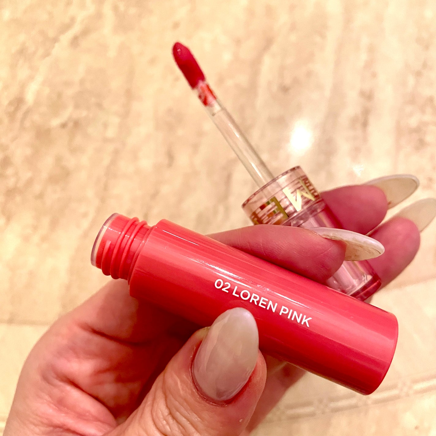 リールタトゥーグラスティント /MERYTHOD/リップティントを使ったクチコミ(2枚目)