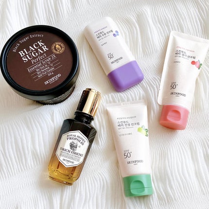 ベリースージングサンクリーム/SKINFOOD/日焼け止めクリームを使ったクチコミ(1枚目)