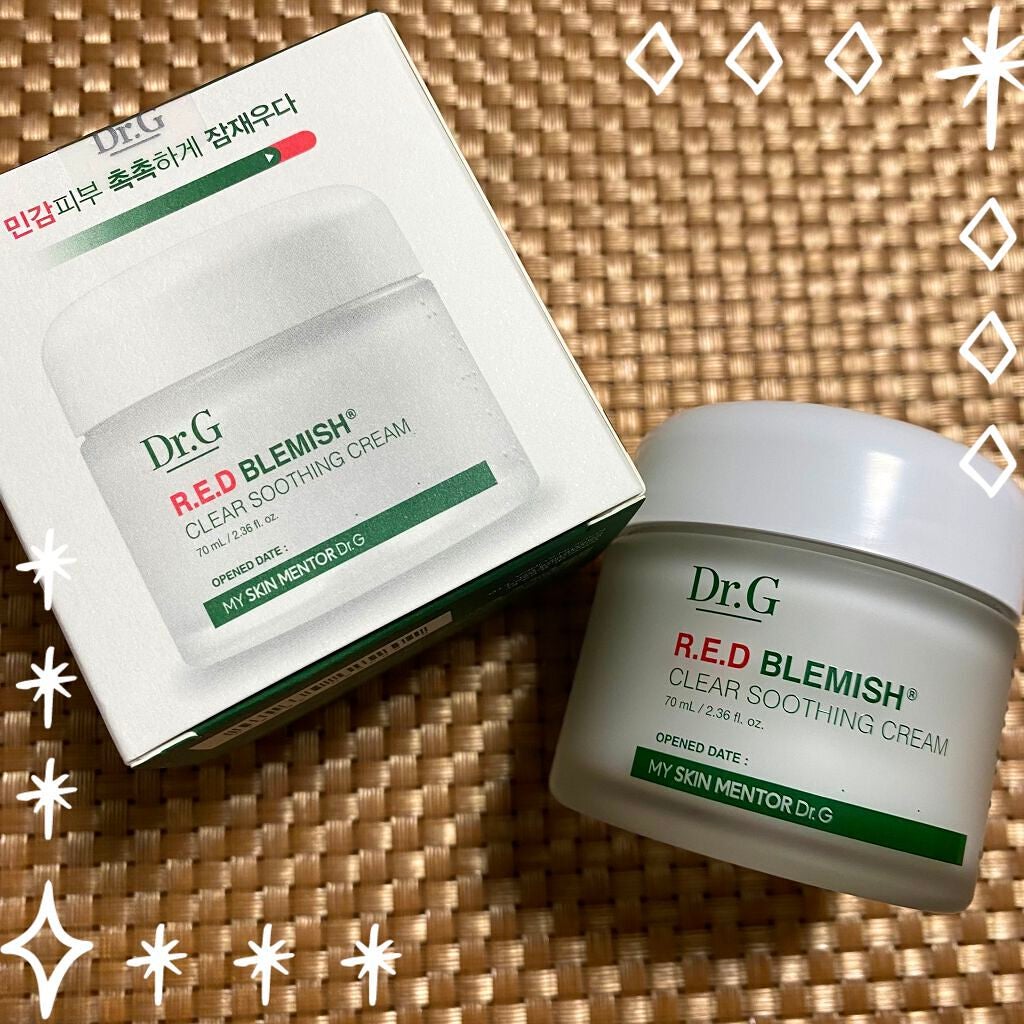 レッドB・Cスムージングクリーム/Dr.G/フェイスクリームを使ったクチコミ(1枚目)