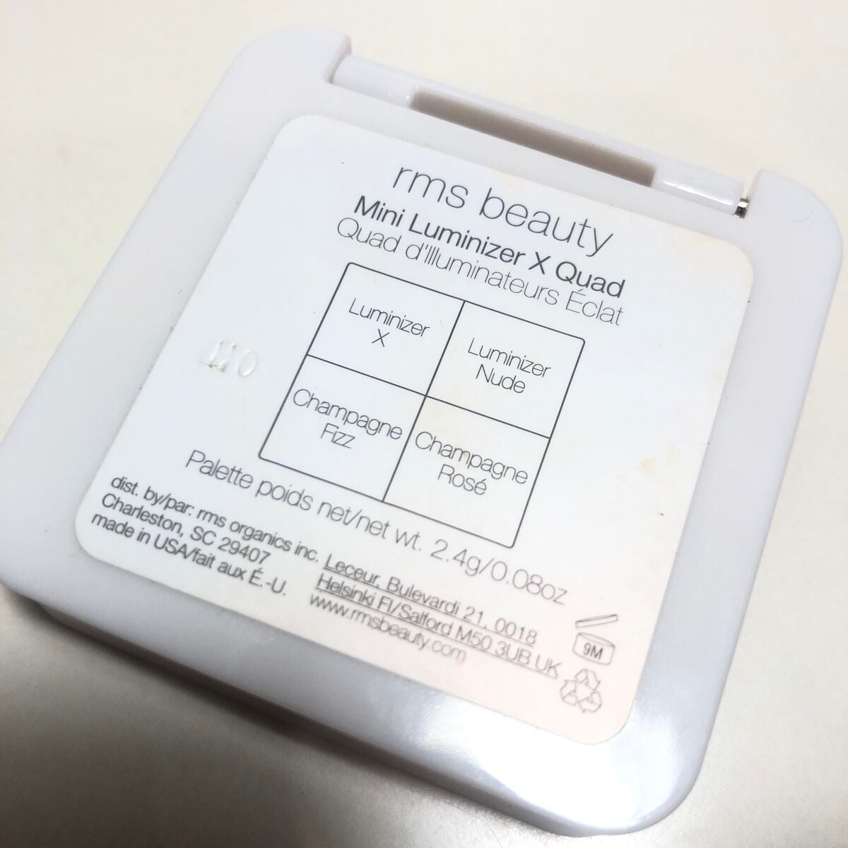 ルミナイザークワッド/rms beauty/ジェル・クリームチークを使ったクチコミ(5枚目)