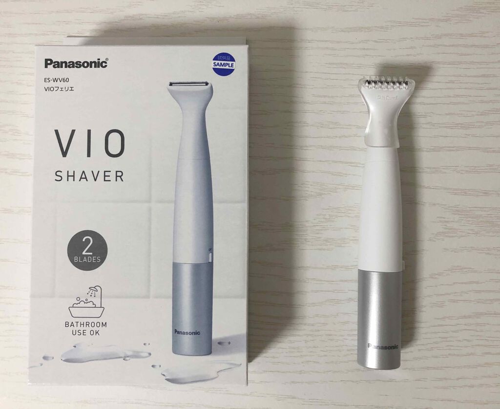 VIOフェリエ ES-WV60/Panasonic/シェーバーを使ったクチコミ（1枚目）