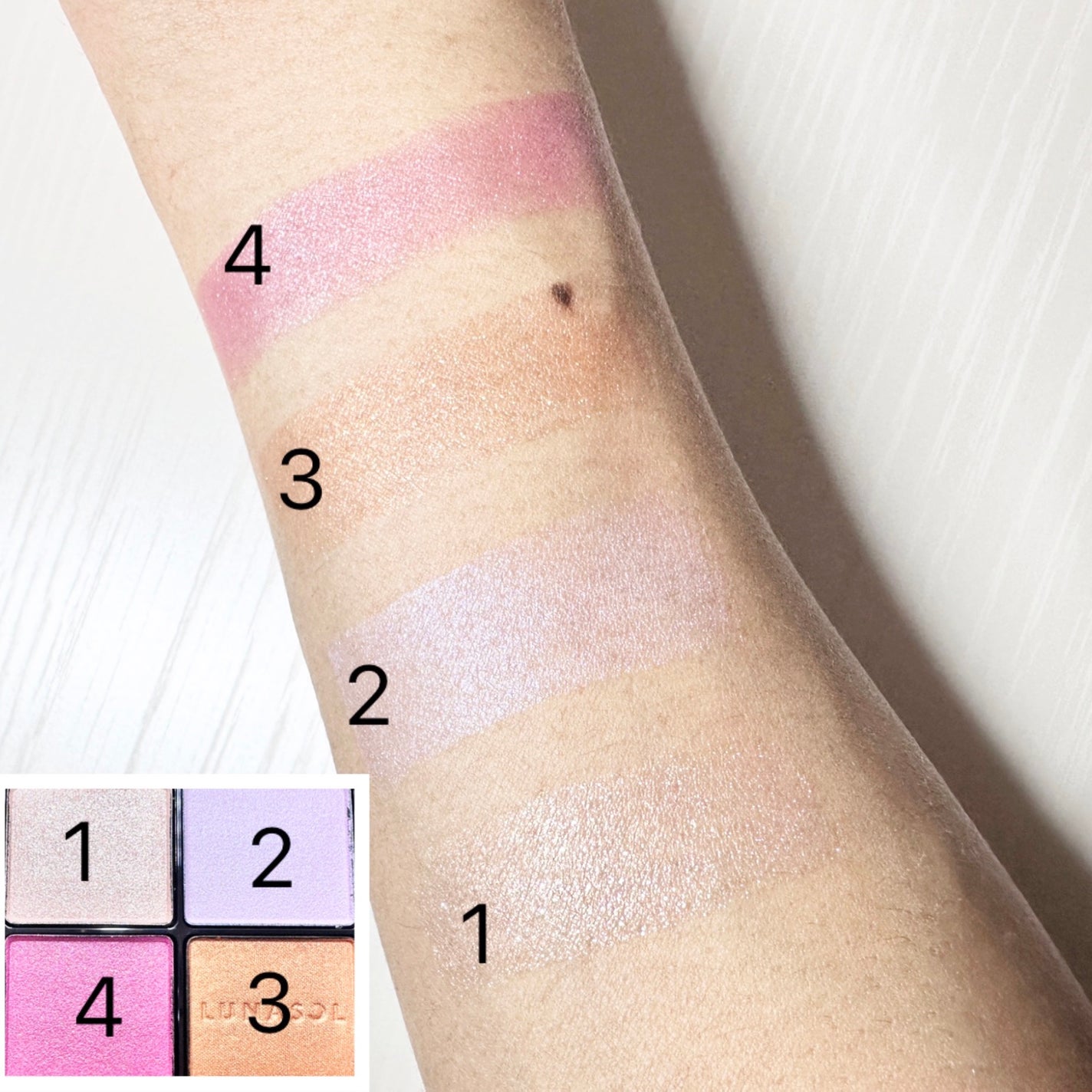 アイカラーレーション/LUNASOL/アイシャドウパレットを使ったクチコミ(7枚目)