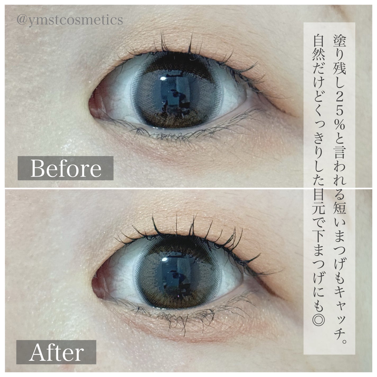 「塗るつけまつげ」自まつげ際立てタイプ/デジャヴュ/マスカラを使ったクチコミ(6枚目)