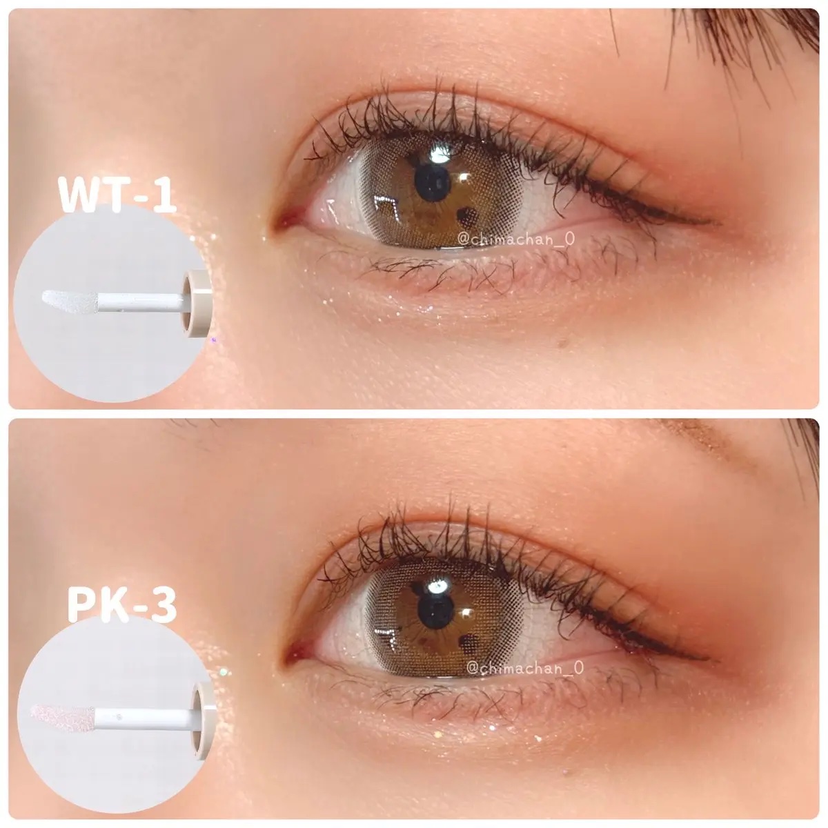 3D グリッター アイリキッド /Visée/グリッターを使ったクチコミ（3枚目）