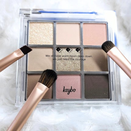 KEYBO FALL IN LOVE SHADOW PALETTE/keybo/アイシャドウパレットを使ったクチコミ(2枚目)