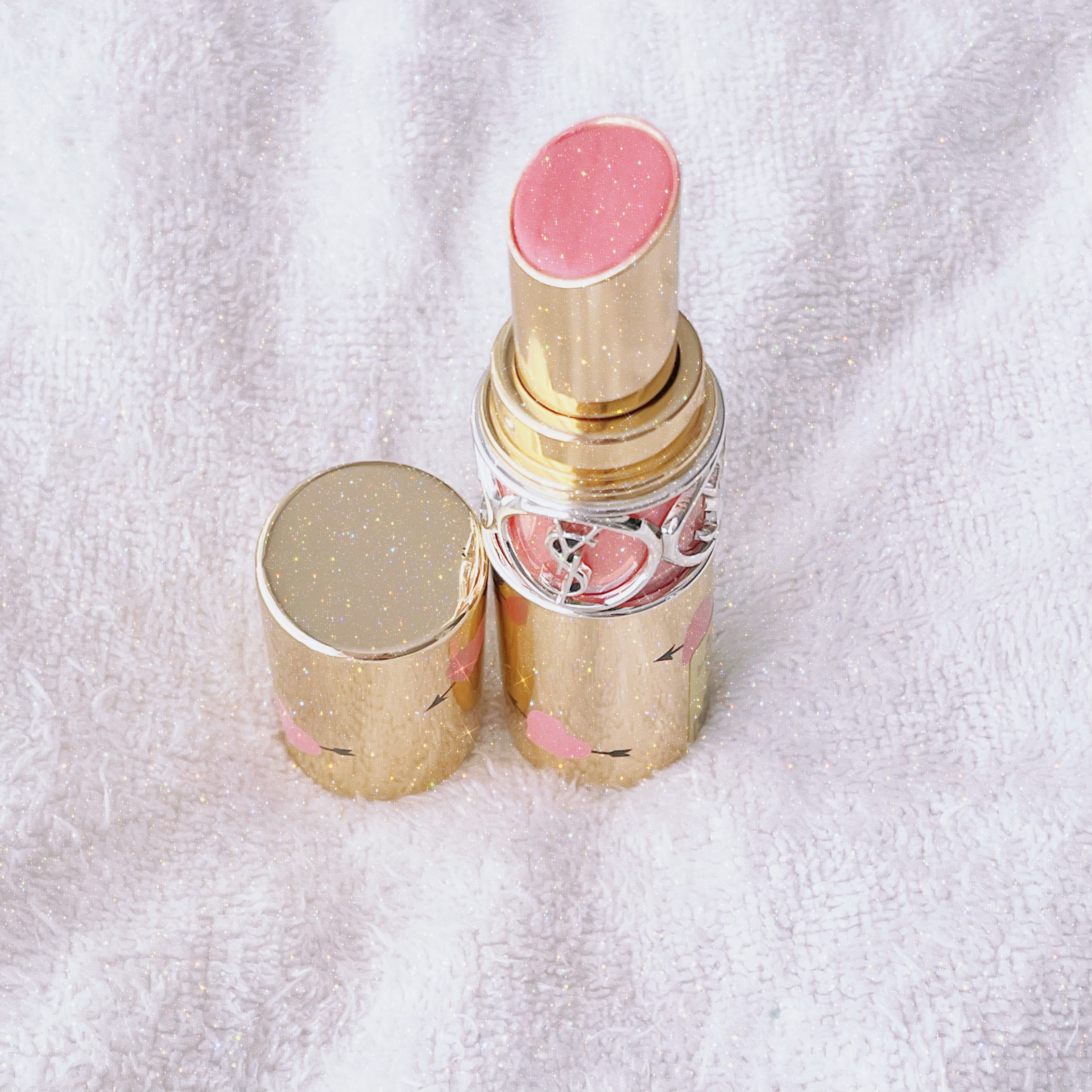 ルージュ ヴォリュプテ シャイン/YVES SAINT LAURENT BEAUTE/口紅を使ったクチコミ（2枚目）