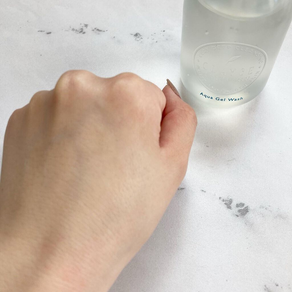 アクアジェルウォッシュ/CLAYGE/その他洗顔料を使ったクチコミ(3枚目)