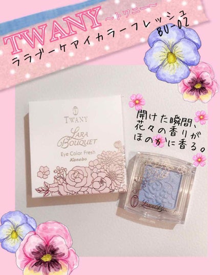ララブーケ アイカラーフレッシュ/TWANY/単色アイシャドウを使ったクチコミ(1枚目)