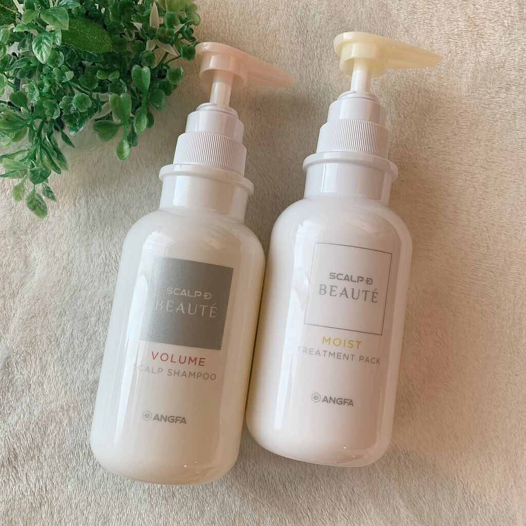 スカルプD ボーテ 薬用スカルプシャンプー (ボリューム)/薬用トリートメントパック (ボリューム)/アンファー(スカルプD)/市販シャンプーを使ったクチコミ(1枚目)