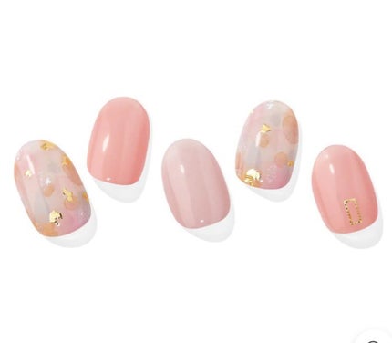 セミキュアジェルネイル(ハンド)/ohora/ネイルシールを使ったクチコミ(1枚目)