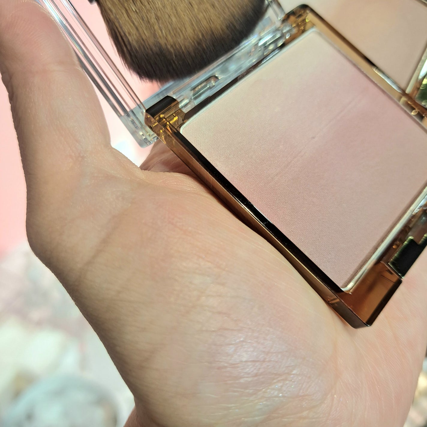 オーラティック ブラッシュ/excel/パウダーチークを使ったクチコミ(7枚目)