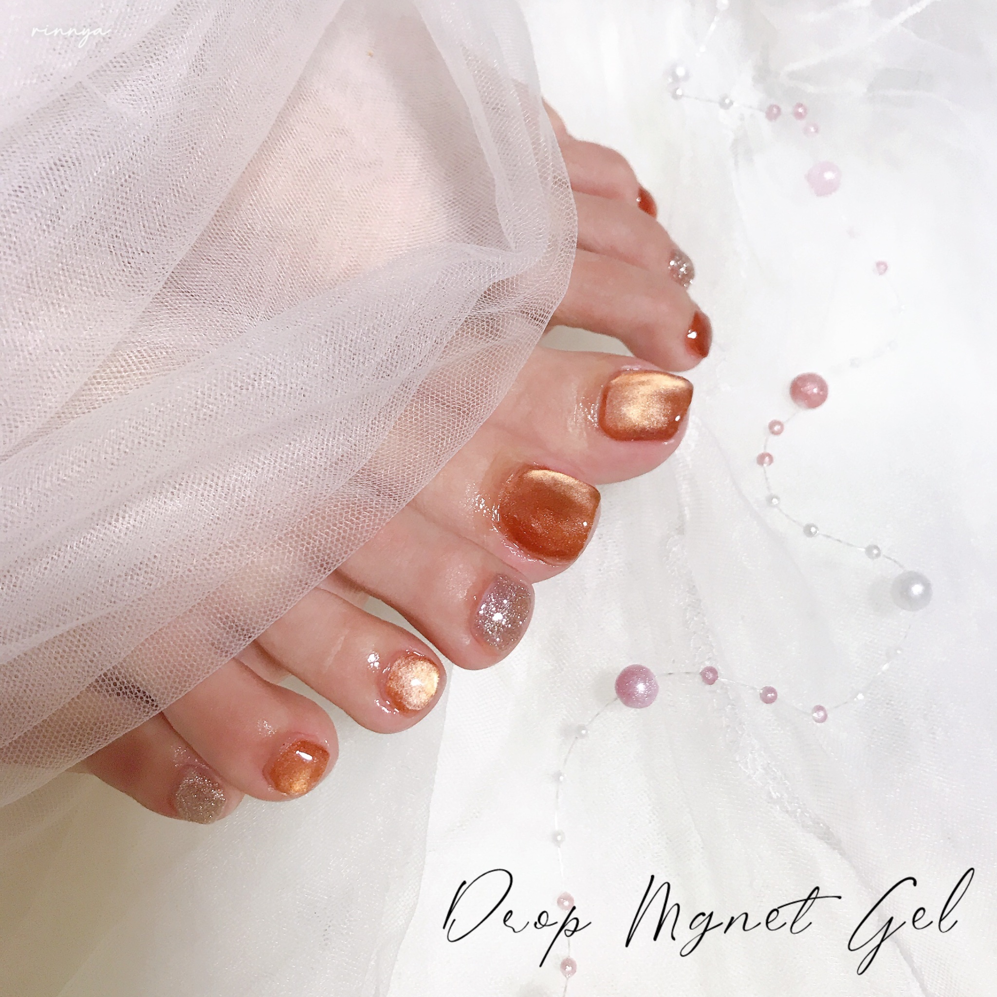 inbity ドロップマグネットジェル/Petit Price/ジェルネイルを使ったクチコミ（3枚目）