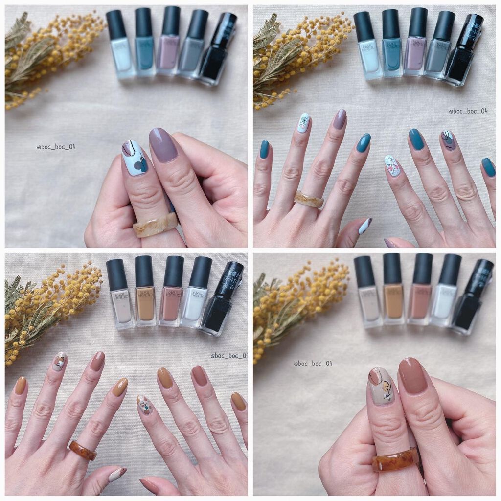 ネイルホリック Soulful color BE321/ネイルホリック/マニキュアを使ったクチコミ（2枚目）