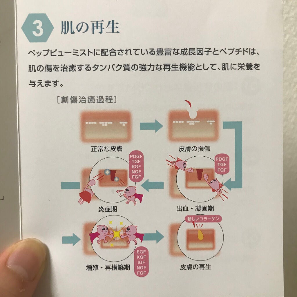 PepbuiwMist /Pepbuiw/ミスト状化粧水を使ったクチコミ(8枚目)