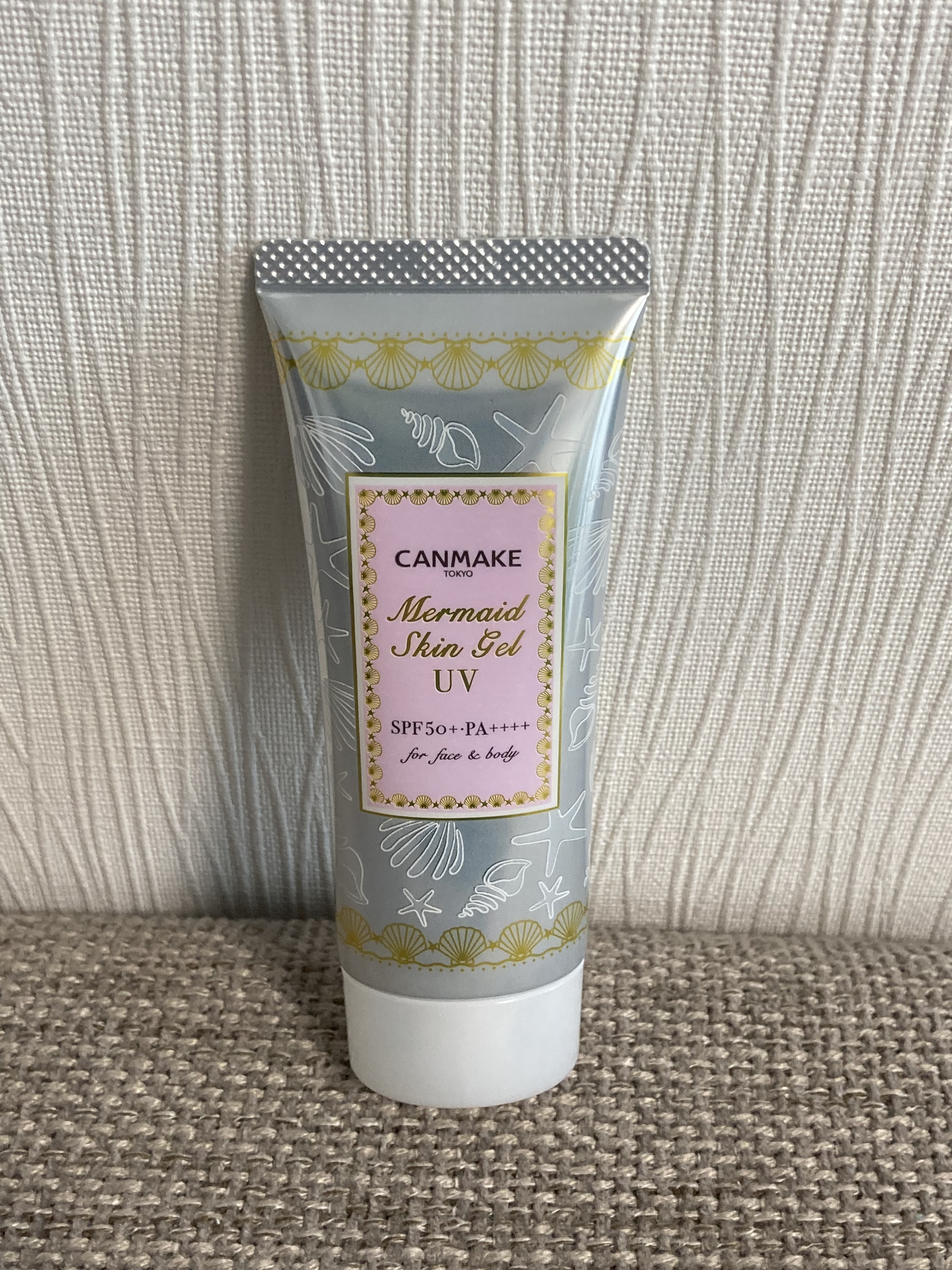 マーメイドスキンジェルUV/キャンメイク/日焼け止めジェルを使ったクチコミ（1枚目）