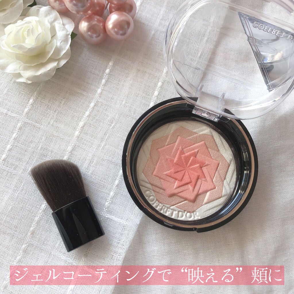 スマイルアップチークスS/コフレドール/パウダーチークを使ったクチコミ(1枚目)