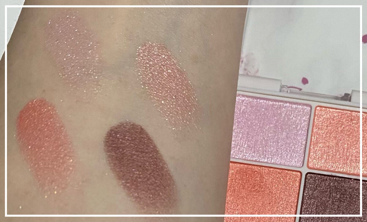 シルキースフレアイズ/キャンメイク/アイシャドウパレットを使ったクチコミ(2枚目)