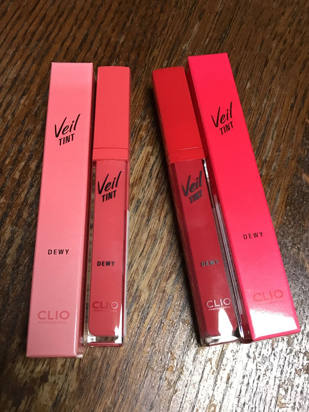 ベール ティント デューイ 03 RED RUMOR/CLIO/口紅を使ったクチコミ（2枚目）