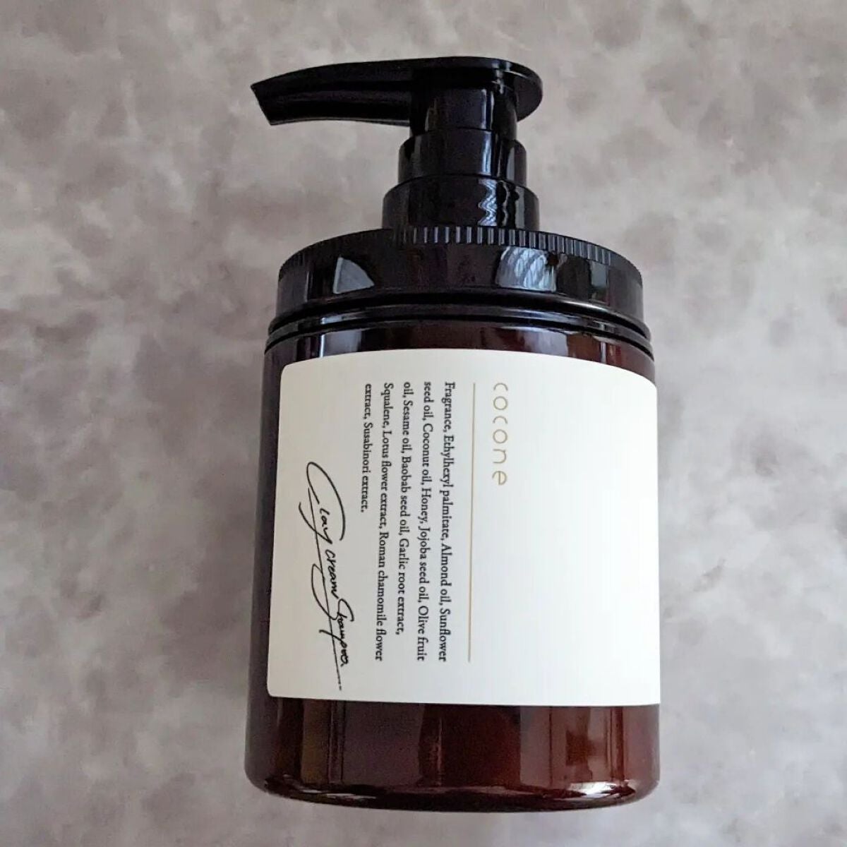 クレイクリームシャンプー(モイスト)/cocone/市販シャンプーを使ったクチコミ(4枚目)