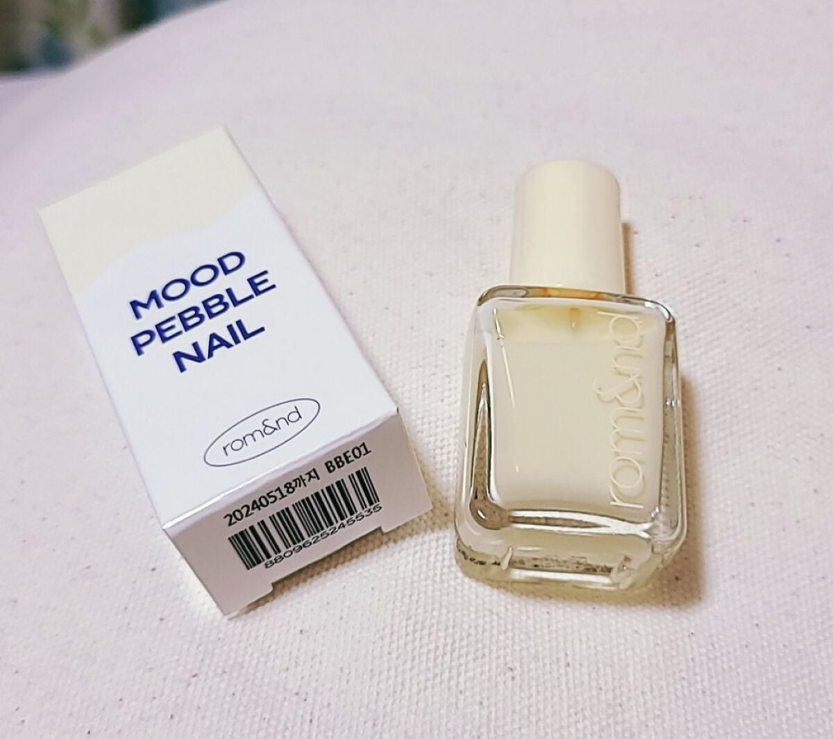 ムードペブルネイル/rom&nd/マニキュアを使ったクチコミ(1枚目)