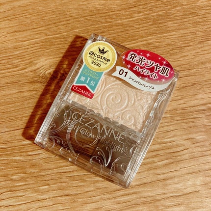 パールグロウハイライト/CEZANNE/パウダーハイライトを使ったクチコミ(1枚目)